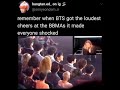 BTS Got The Loudest Cheer In BBMAs