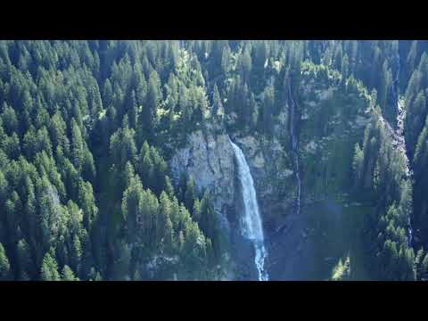 Aesch with Waterfall " Stäubifall"