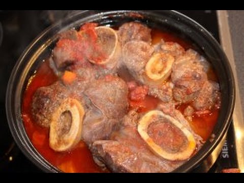 оссобуко-телятина по -итальянски/Ossobuco-Kalbshaxe im Rockcrock von TPC