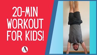 20-Min Workout for Kids!