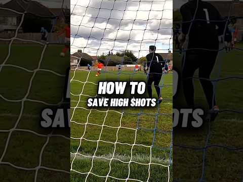 HOW TO Make Top Corner Saves as a Goalkeeper ✈️ #tips