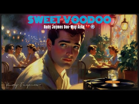 Sweet Voodoo 💔 Rudy Jaymes Heartbreak | Doo-Wop Oldies Blues Love Song (1950s café)