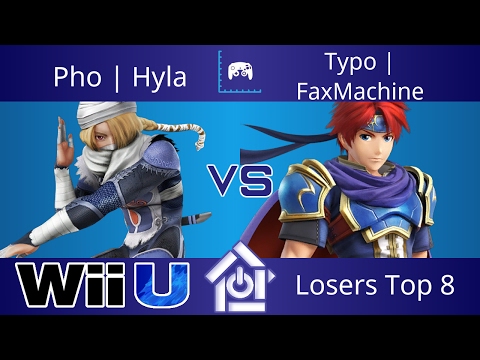 NaCl 5/6/17 - Pho | Hyla (Sheik) vs Typo | FaxMachine (Roy) - Smash 4 Losers Top 8