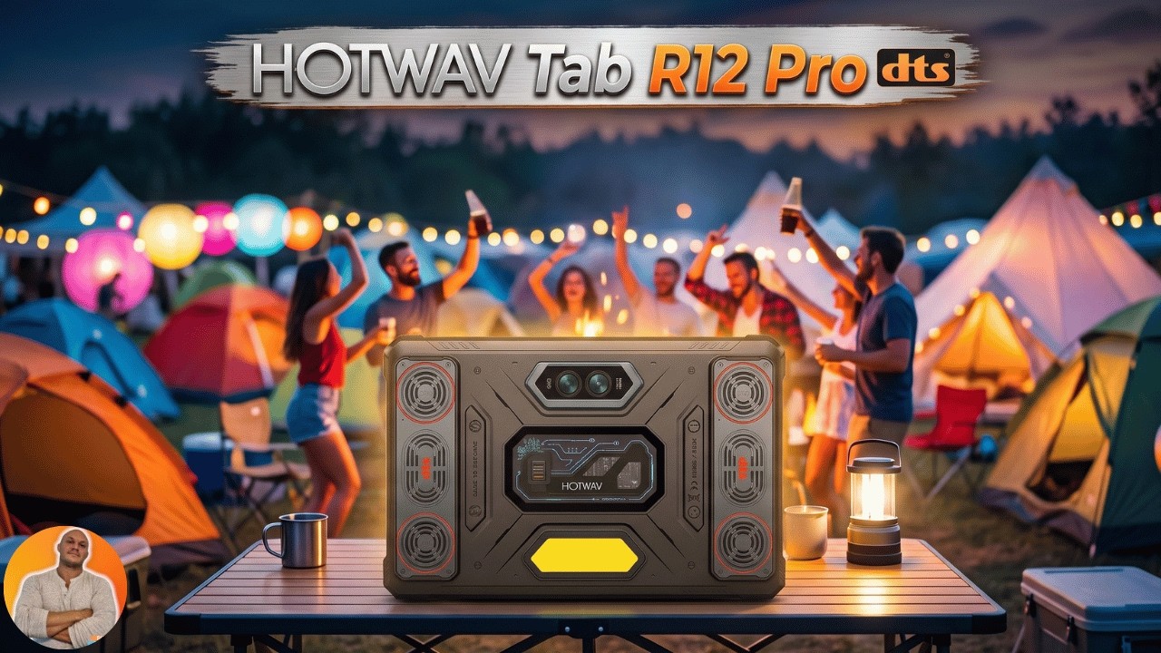 HOTWAV Tab R12 Pro : L'enceinte de rando ultime... déguisée en tablette ?
