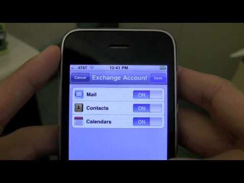 comment installer zimbra sur iphone