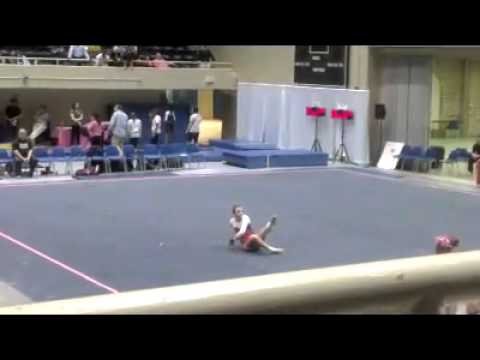 Alicia Klier Level 7 Floor Champion 2015 Pink Gymnastics Invitational