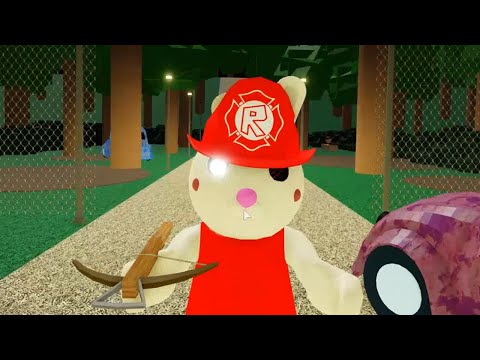 ROBLOX PIGGY 2 FIREFIGHTER BUNNY NEW JUMPSCARE - Roblox Piggy Book 2 rp