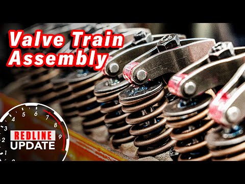1966 Chevy Small Block 283 valve train assembly