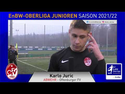EnBW-Oberliga - Offenburger FV - B-Junioren 21/22 - Karlo Juric