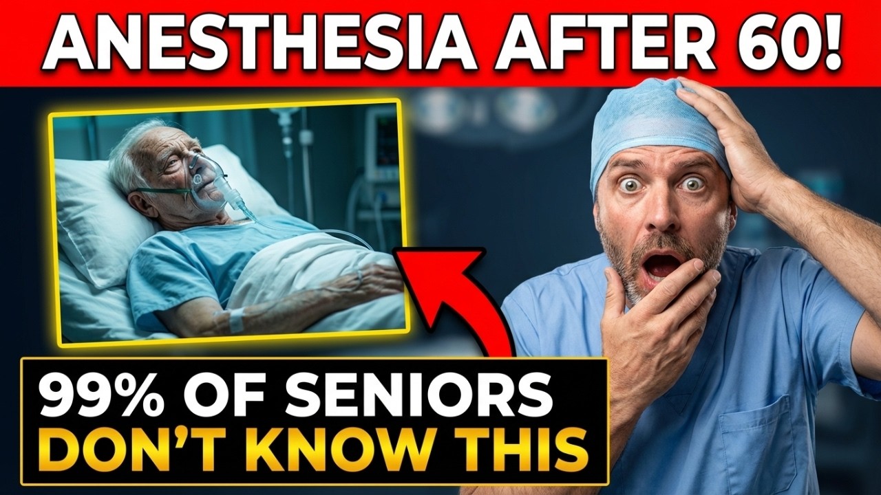 The Anesthesia Risk After 60 That Nobody Warns You About