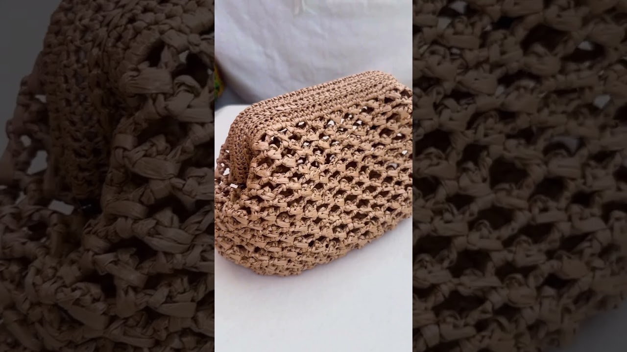 File burslu çanta #crochet #orgucanta #örgü