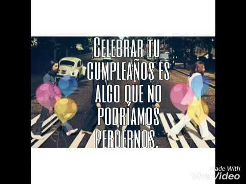 Feliz cumpleaños Josué Alaniz (Guitarrista de Matisse)