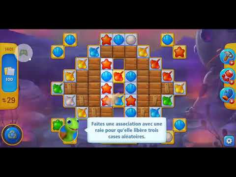 Fishdom level 1401 / niveau 1401