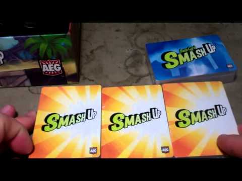 Smash Up Card Game Unboxing