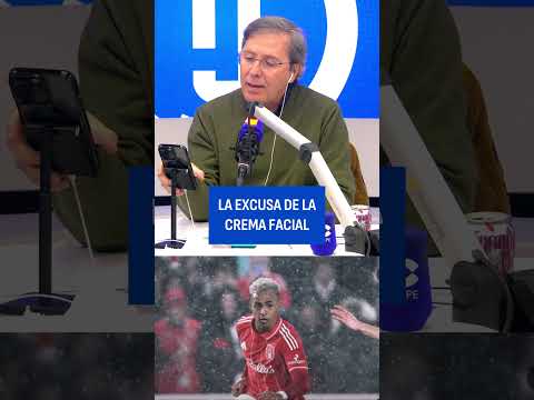 Jugador pone como excusa para su juego que se corría su crema facial