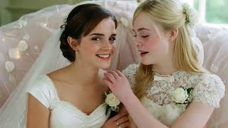 Emma Watson and Elle Fanning Wedding 💍