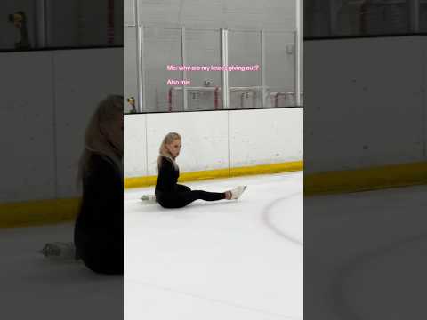 Jumping in your 30’s hits different 🫠 #figureskater #figureskating #shortsvideo #shorts #iceskating