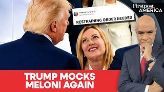 Trump vs Meloni: Bitter Feud Erupts Before High-Stakes NATO Summit | Firstpost America | N18G