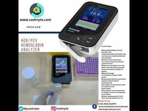 hemoglobin meter (HB/PCV)