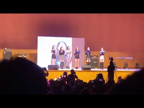 [Fancam] Apink (에이핑크) _ Mr. Chu (미스터츄) & Ending Ment @ 191002 Kyung Hee University 경희대학교 가을대축제