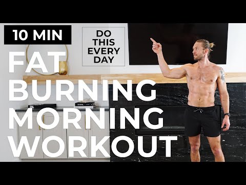10 MIN FAT BURNING MORNING WORKOUT | Do This Every Day | No Equipment HIIT Workout