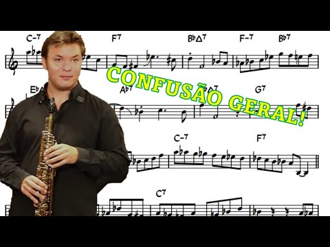 Baptiste Herbin on Confusão Geral (Donna Lee/Indiana) - Bb Transcription