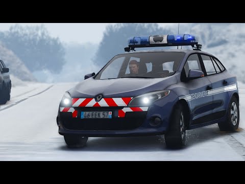 [GTA 5] GROSSES COURSE POURSUITE DANS LA NEIGE | LSPDFR #1039