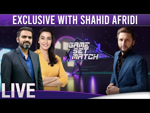 LIVE 🔴 Game Set Match with Sawera Pasha & Adeel Azhar | Shahid Afridi | 20th Jan 2023