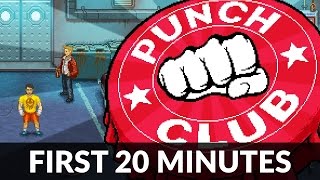 Punch Club Gameplay: First 20 Minutes | PC Steam Walkthrough No Commentary Hardcore