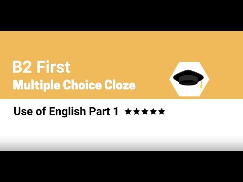 B2 First Use of English Part 1