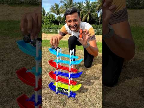 Remote control car set unboxing | 4 car run