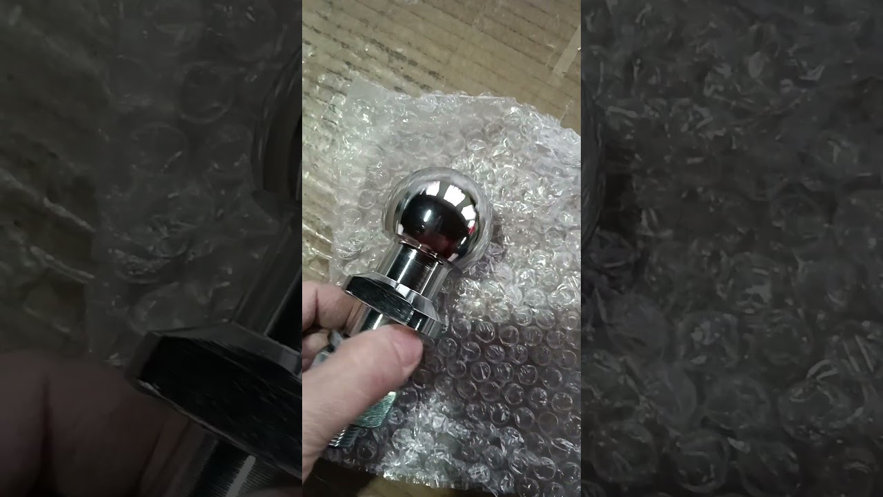 Customized Chrome Tow Ball 50mm Trailer Hitch Ball #hardware #importexportchina #factory