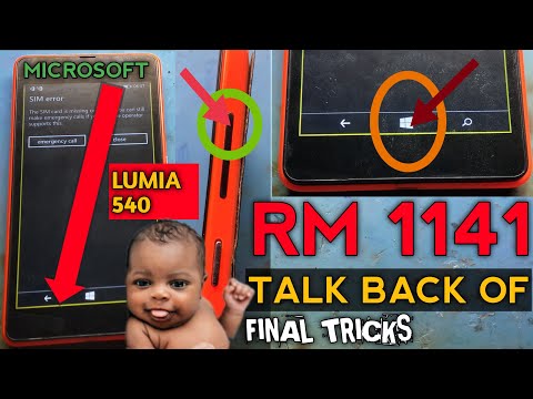 Lumia 540 Talkback Of Kaise Kare|Microsoft Lumia Talkback Disable| Talkback Of Nokia Final Tricks@oi_oficial