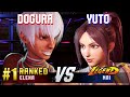 SF6 DOGURA 1 Ranked Elena Vs YUTO Mai High Level Gameplay
