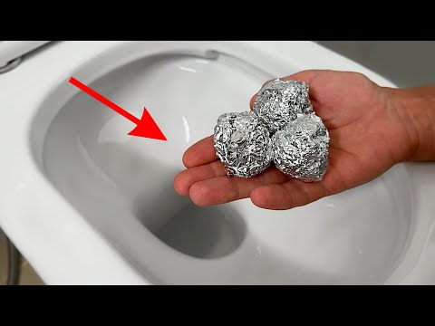 The Plumber Put Aluminum Foil in the Toilet! The Trick They Hide