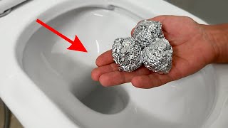 L'idraulico ha messo un foglio di alluminio nel water! Il trucco che nascondono