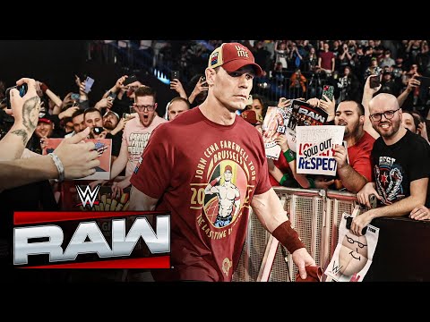 John Cena sucks! - Brussels drowns out the John Cena Farewell Tour: Raw highlights, March 17, 2025