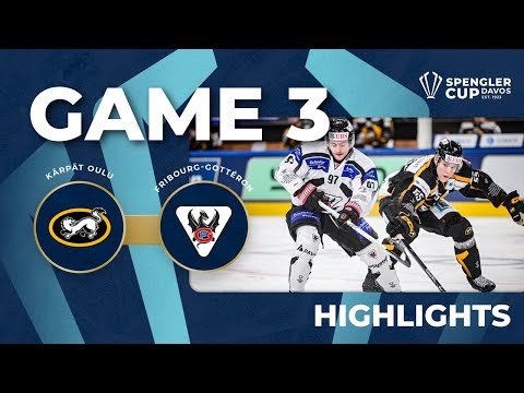 Highlights | Kärpät Oulu vs. HC Fribourg-Gottéron | Spengler Cup Davos 2024
