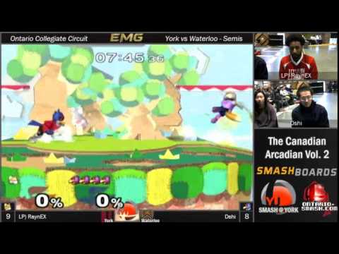 Ontario Collegiate Circuit Semi Finals - York vs Waterloo