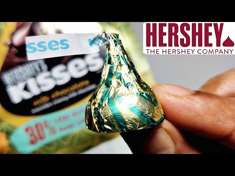 Hershey's Kisses Milk Chocolate 36g | Ingredients/Recipe, Taste, Price | New 30% Less Sugar Hersheys