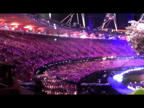 Isles of Wonder, Opening Ceremony. The end of Tubular Bells