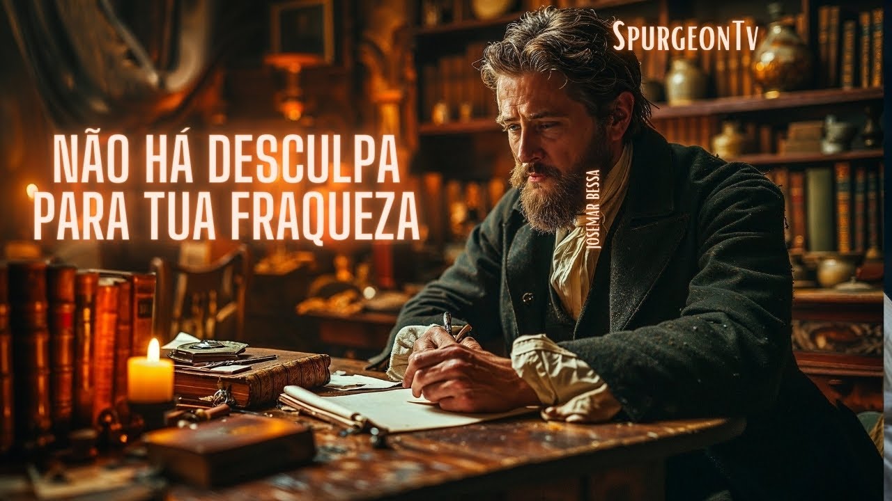 Não Há Desculpa para tua Fraqueza  | C. H. Spurgeon ( 1834 - 1892 ) @JosemarBessa
