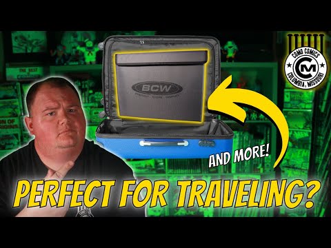 THIS New Collecting Accessory Is Perfect For Traveling Comic Book Collectors! BCW FOLDAWAY REVIEW!
