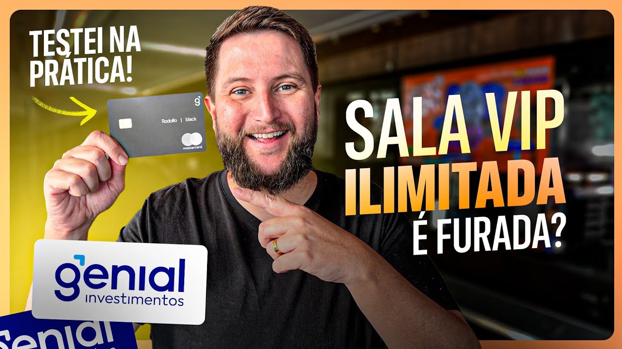 CARTÃO GENIAL BLACK SALA VIP - Cartão Genial Vale a Pena?