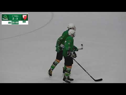 U-18 DP 21.2.2019 HK SŽ Olimpija – SKHL Crvena Zvezda 4:5 (OT), video povzetki s tekme