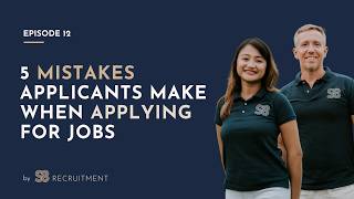 5 mistakes applicants make when applying for jobs