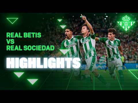 Real Betis Balompié 1 - 0 Real Sociedad de Fútbol highlights