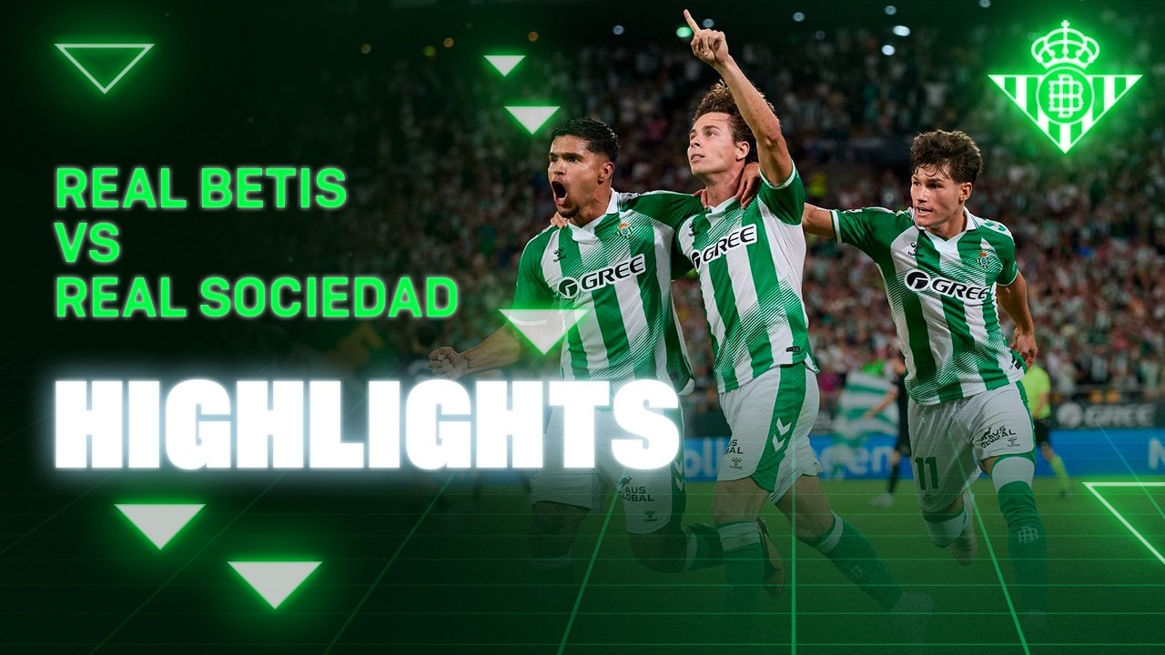 Real Betis Balompié 1 - 0 Real Sociedad de Fútbol highlights