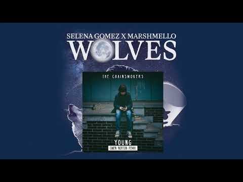 Young+Wolves+Joyride (Chainsmokers+Marshmello+Brooks+bassjackers)(WhitegreenT mashup)