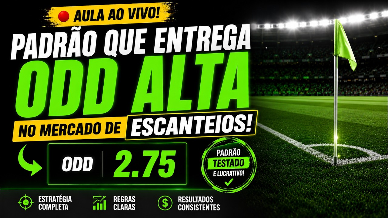 ODDS BOAS NO MERCADO DE ESCANTEOS NA PRÁTICA.
